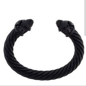 ISO David Yurman 10 mm black aluminum bracelet